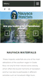 Mobile Screenshot of nauyacawaterfallscostarica.com